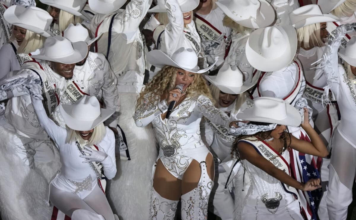 Beyoncé's performance highlighted Netflix's NFL debut on Christmas Day