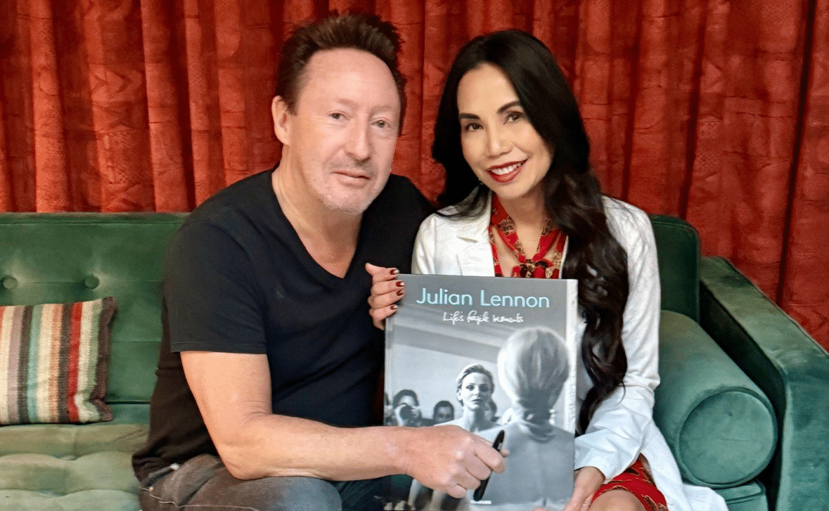 Julian Lennon and Dr. Tess Mauricio