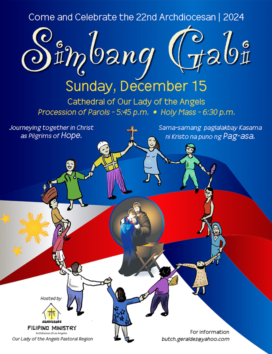 Simbang Gabi flyer