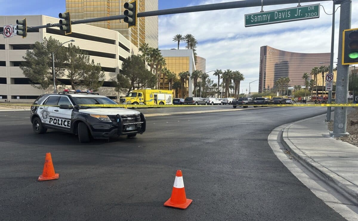 Firework mortars, gas cannisters stuffed inside Tesla that exploded outside Trump's hotel