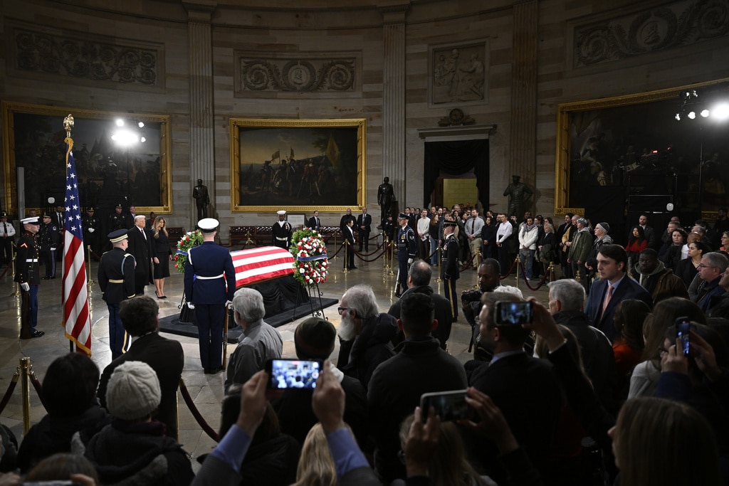 Bernice King, daughter of slain civil rights leader Martin Luther King Jr., compared the two Georgians and Nobel Peace Prize winners.