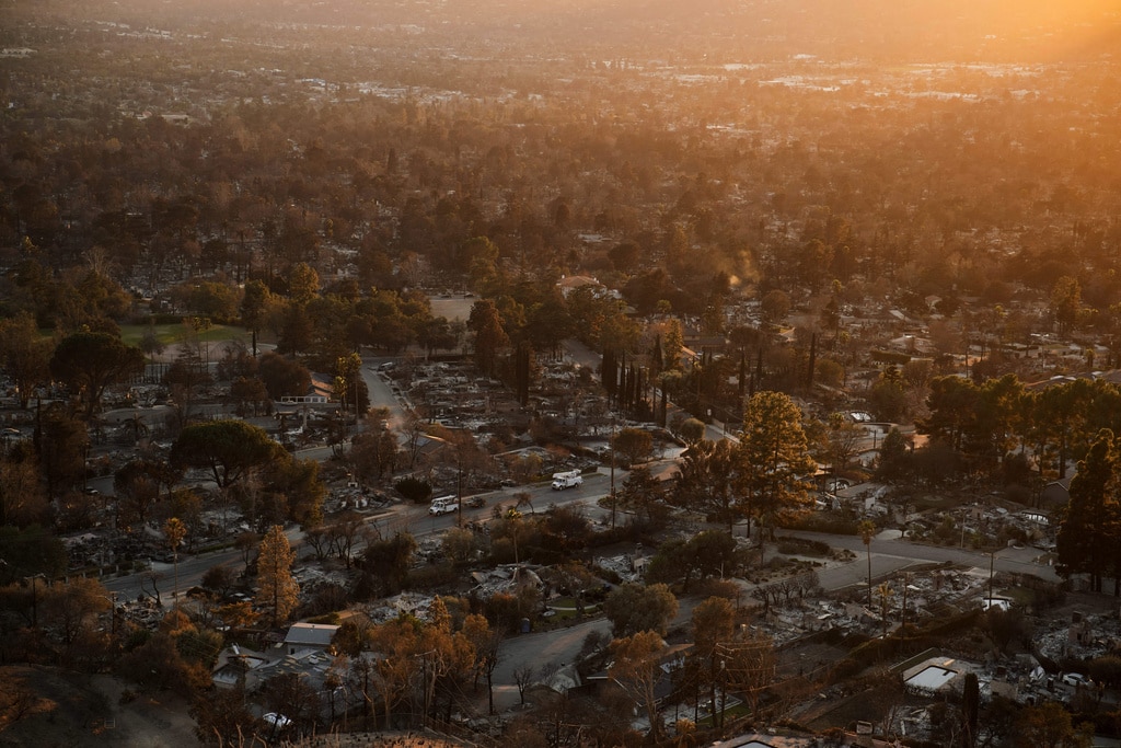 Fire-scarred Los Angeles is under another rare warning as winds pick up