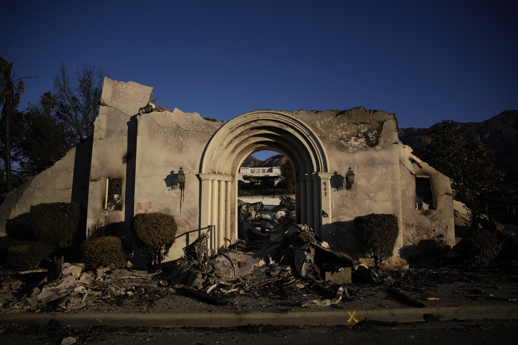 Windy, flame-fanning weather eases up as progress made on LA-area fires