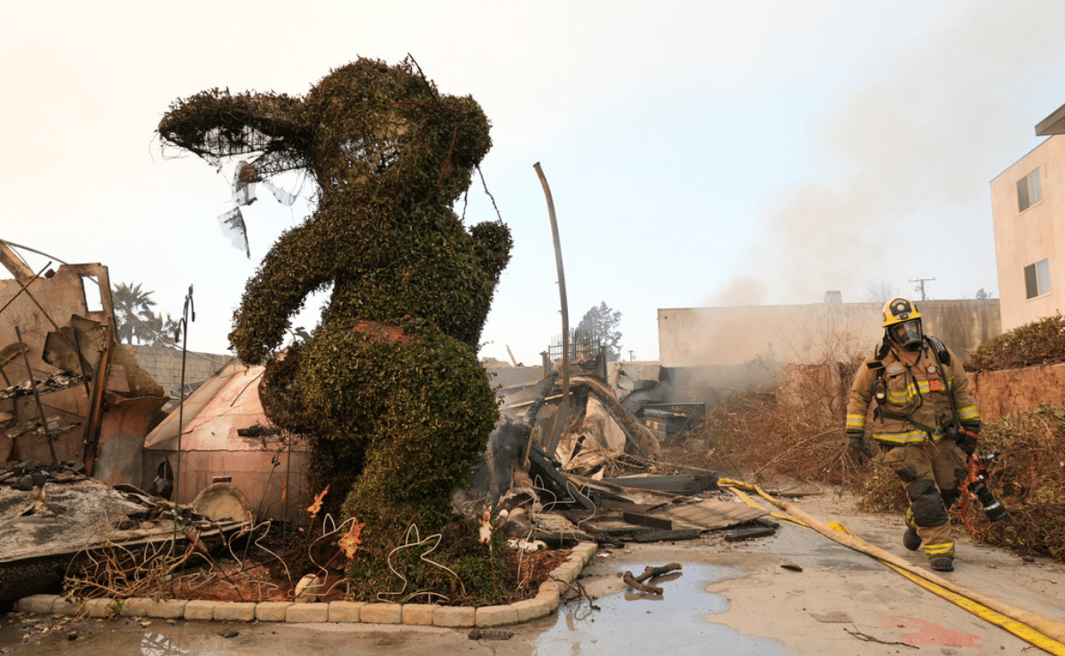 The Los Angeles landmarks from film and TV damaged by wildfires