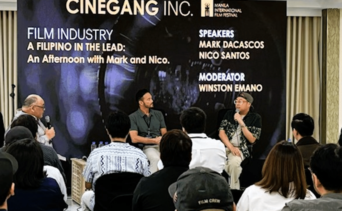 'A Filipino in the Lead' panel