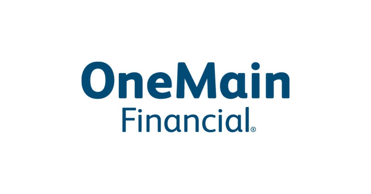 OneMain Financial logo with accompanying text introducing a review and ratings article for the company's loan services.