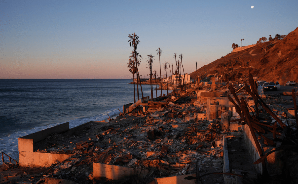 Windy, flame-fanning weather eases up as progress made on LA-area fires