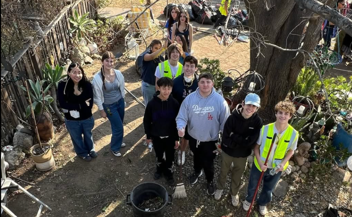 Fil-Am high school club steps up to help LA fire survivors