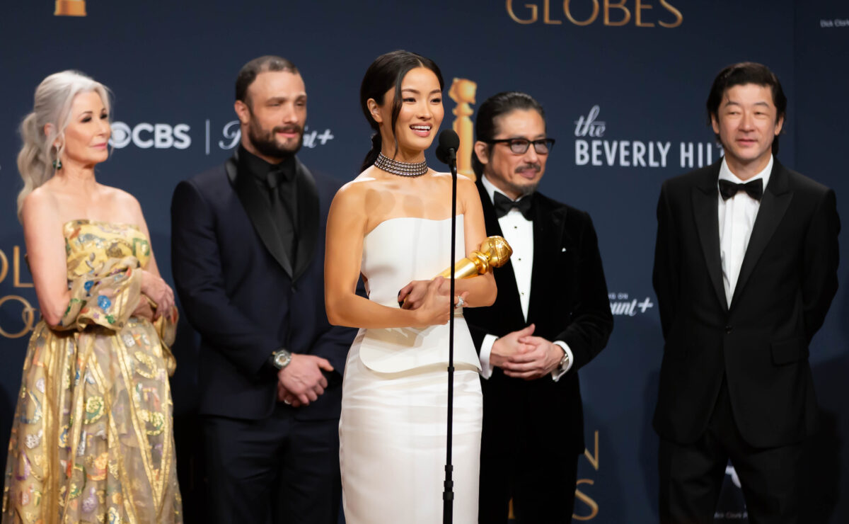 'Shogun' cast at Golden Globes