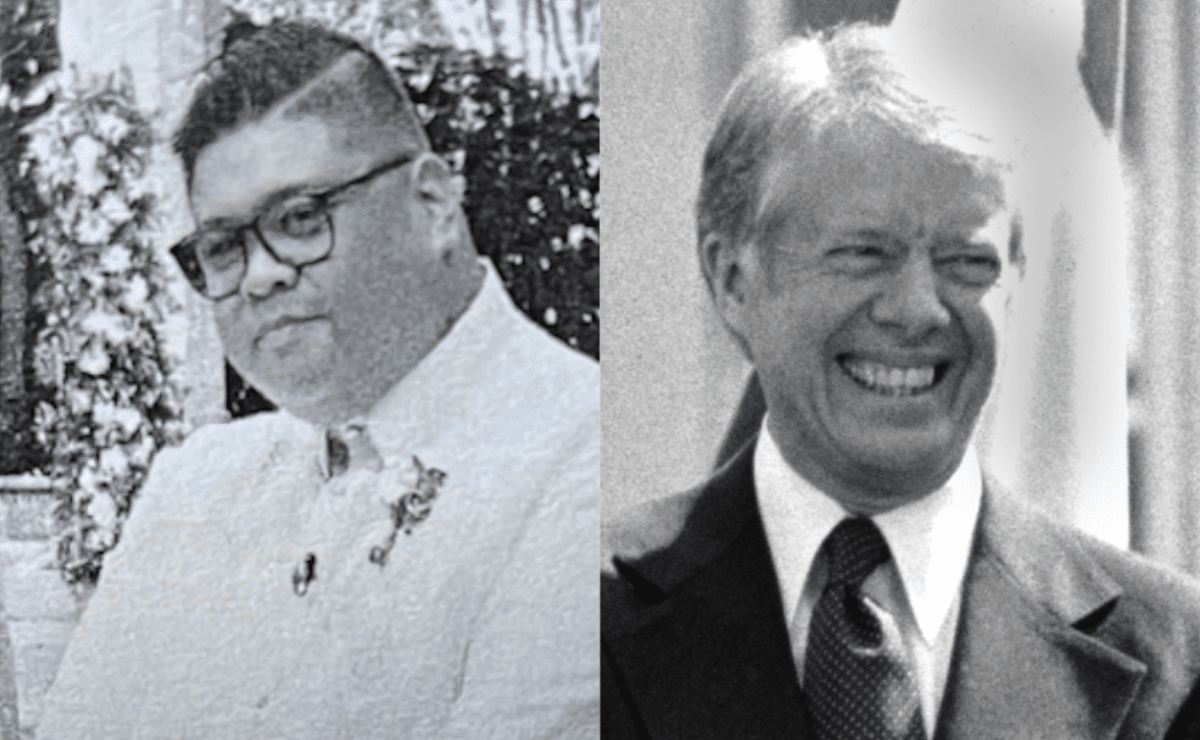 Kristopher Ancheta and Jimmy Carter