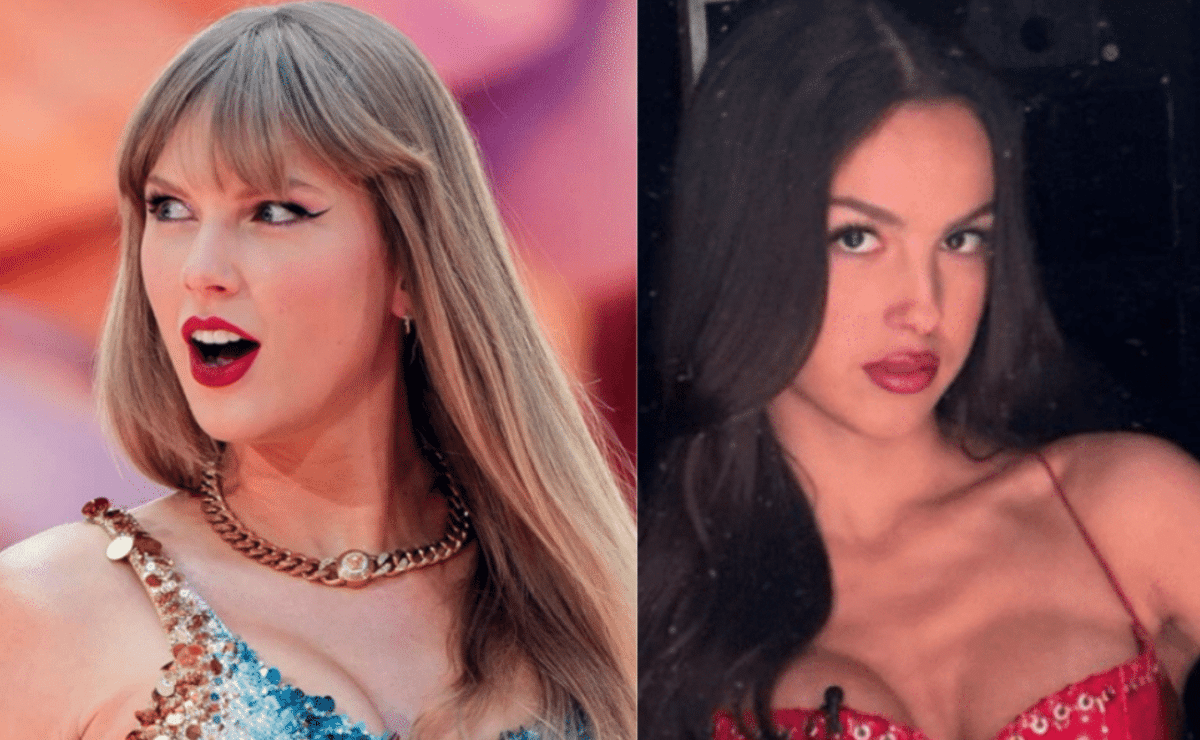 Olivia Rodrigo and Taylor Swift
