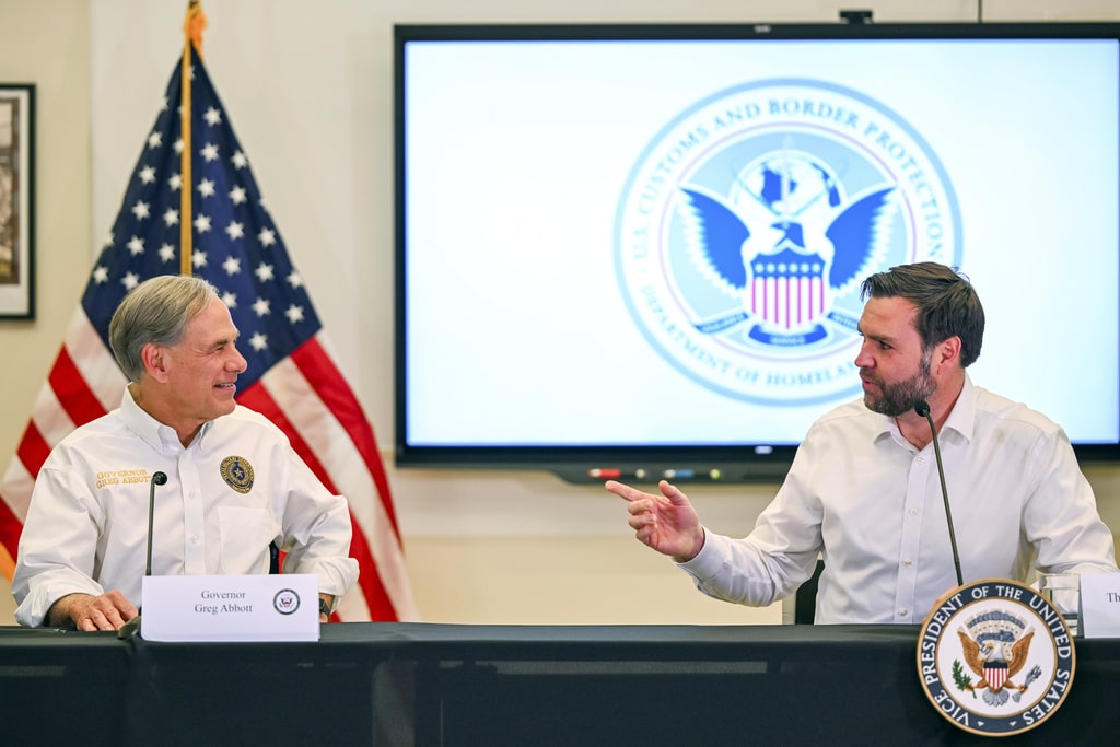 Vance promotes Trump's 'whole government' immigration crackdown during visit to US-Mexico border