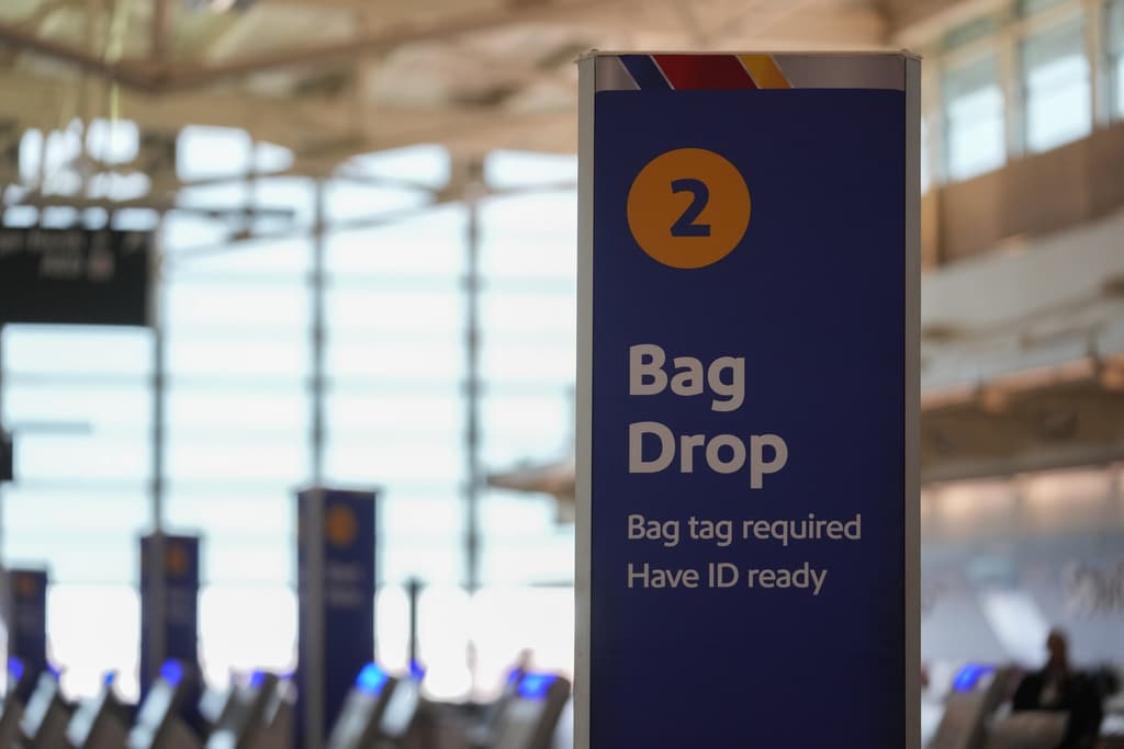 At Southwest Airlines, checked bags will no longer fly for free