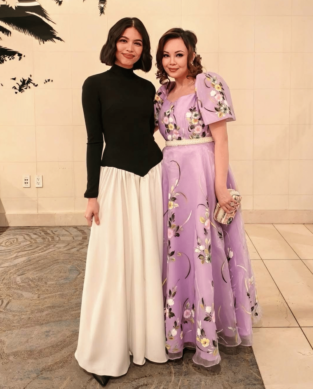 Maine Mendoza and Ana Perez De Tagle-Kline