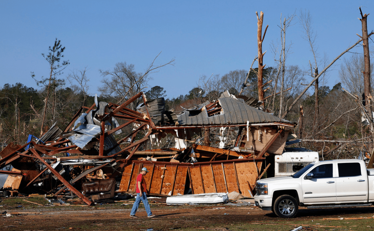At least 39 dead after tornadoes, wildfires, dust storms wreak havoc across US