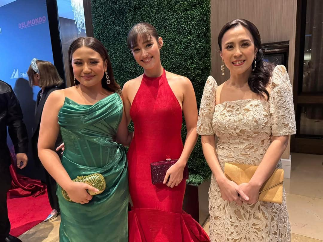 Liza Soberano with Morissette and Rachel Alejandro