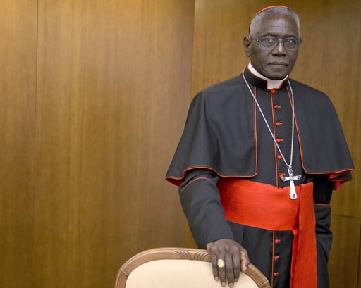 cardinals contenders for pope: Robert Sarah