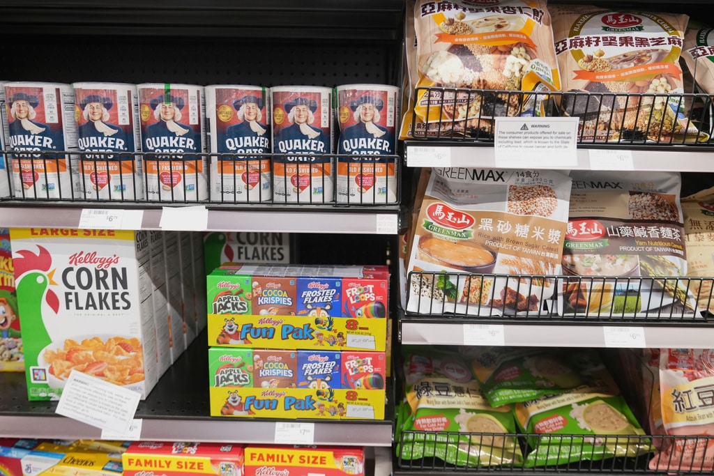 Trump tariffs worry US shoppers who buy groceries at Asian supermarkets
