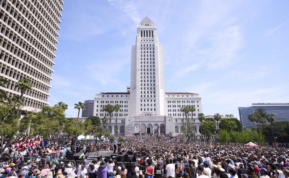 Bernie Sanders rally