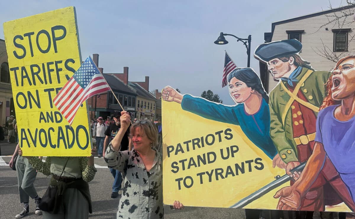 Trump protest