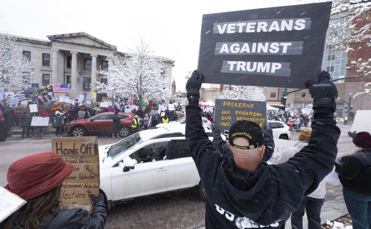 Anti-Trump protest