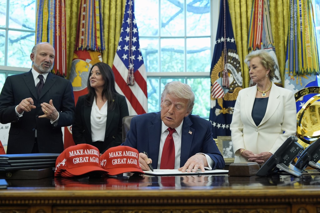 Trump signs executive orders targeting colleges, plus schools' equity efforts