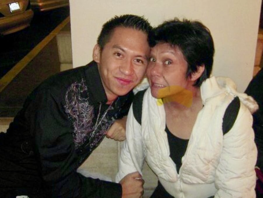 Brendan Flores and Nora Aunor