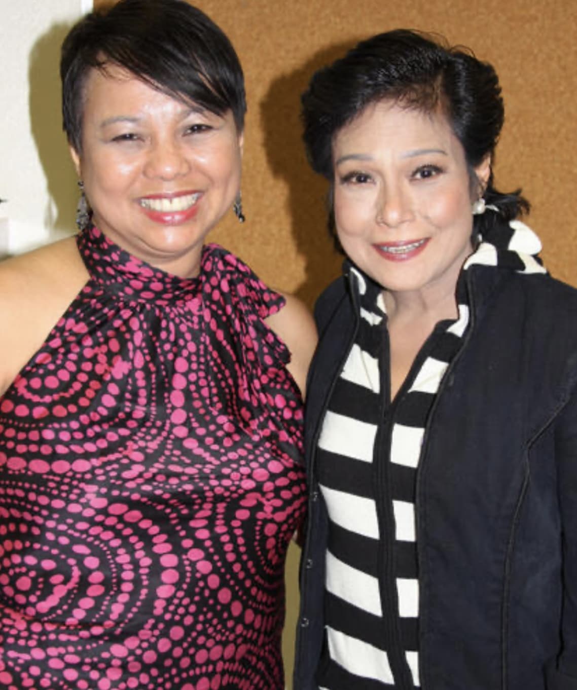 Janet Nepales with Nora Aunor