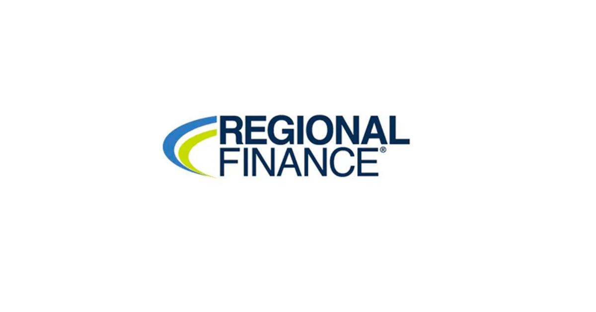 Regional Finance logo featured in a personal loan review article aimed at subprime credit borrowers seeking financial solutions.