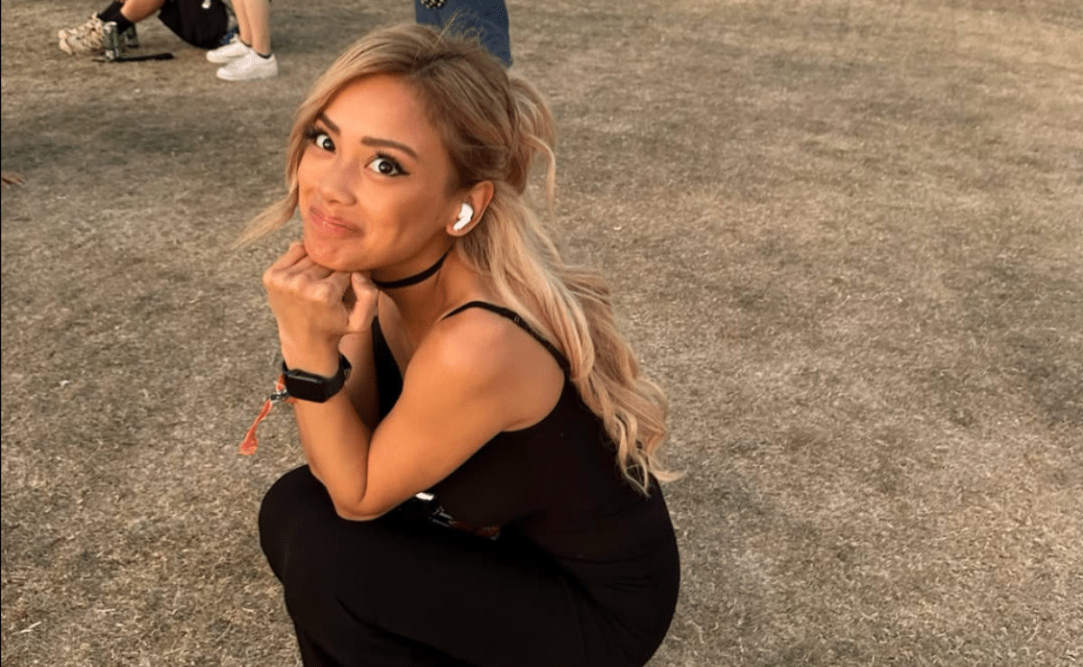 Ylona Garcia finds her groove under the Coachella sky