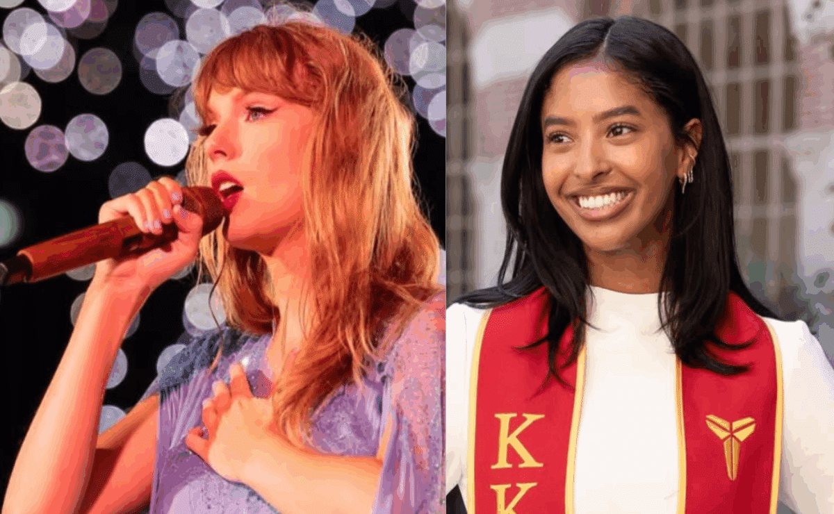 Taylor Swift and Natalia Bryant