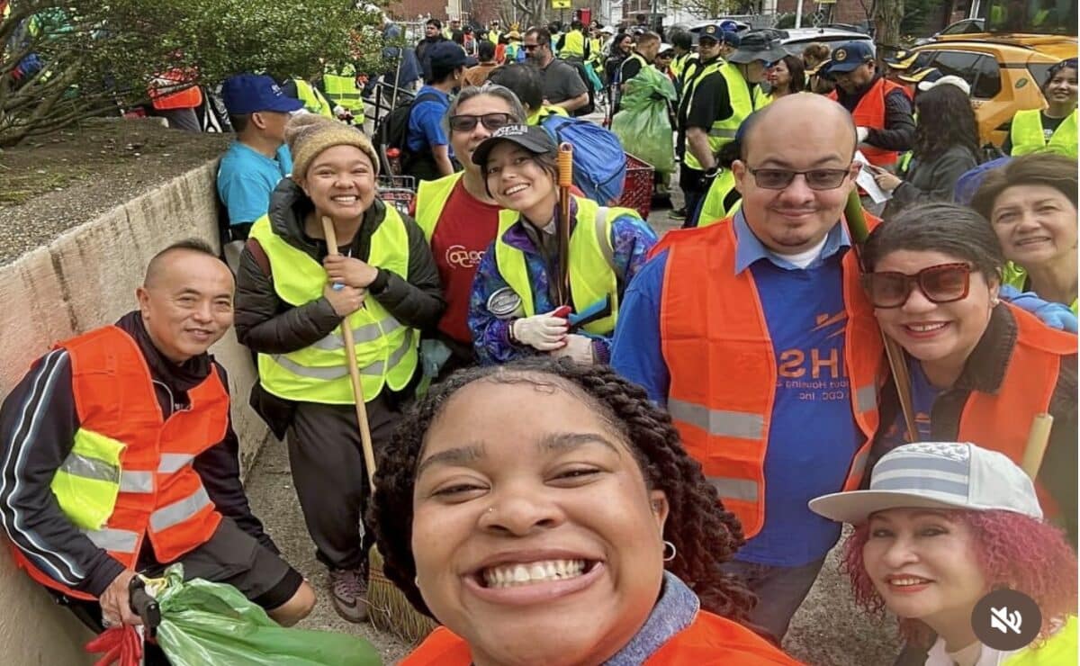 Earth Day cleanup