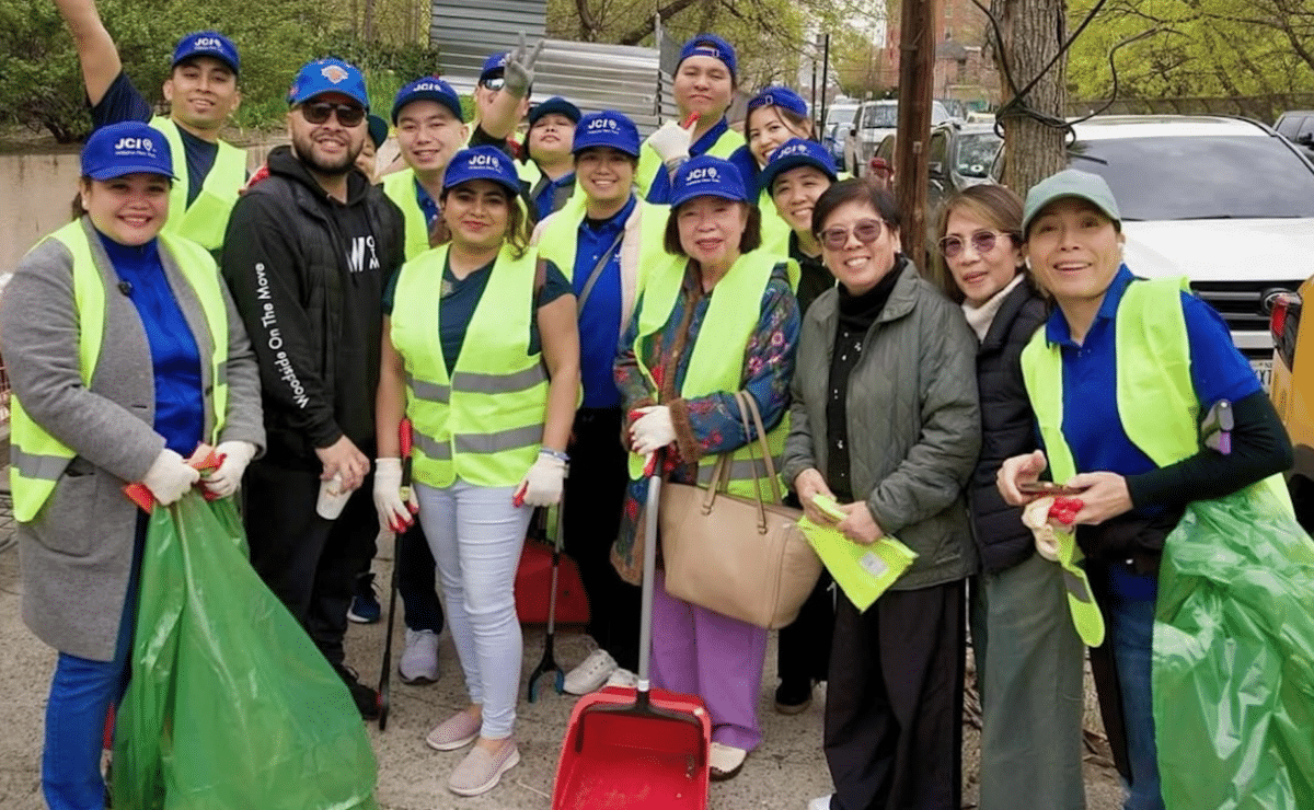 Earth Day cleanup
