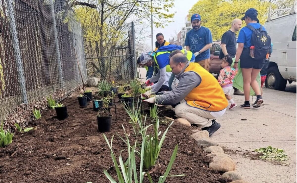 Earth Day cleanup