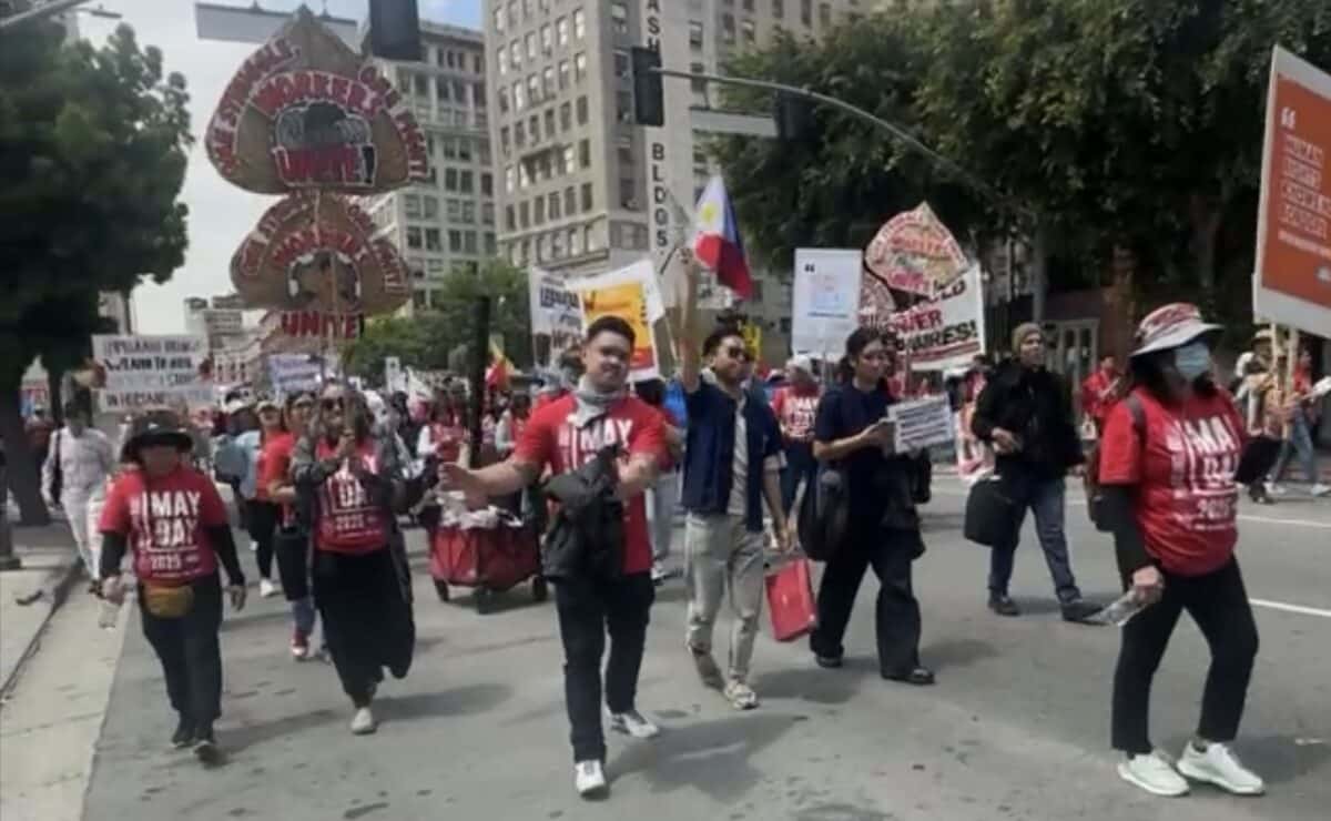 May Day rally