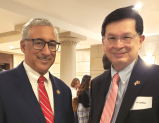Rep. Bobby Scott with Eric Lachica