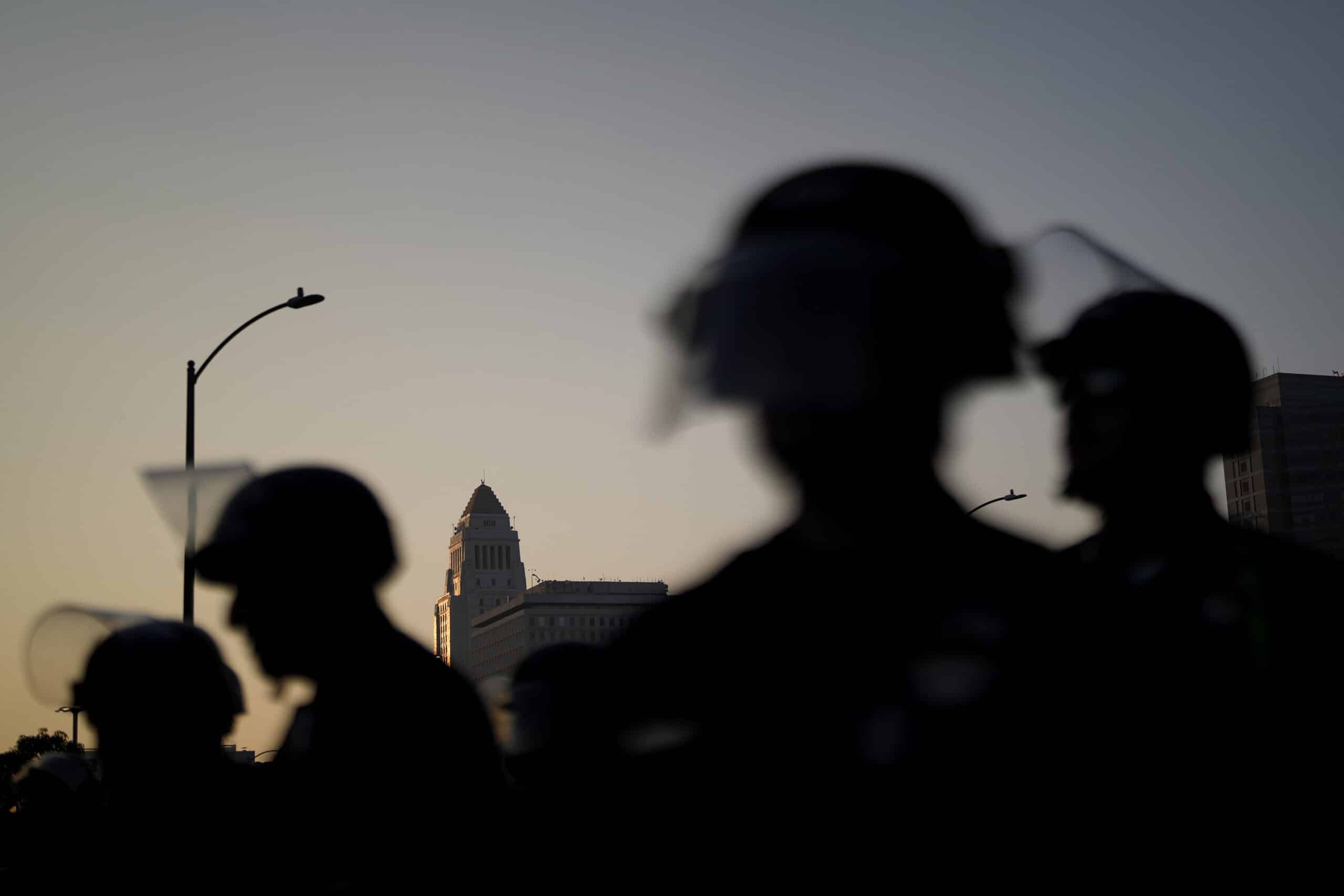 Marines begin operations in Los Angeles ahead of more anti-ICE protests