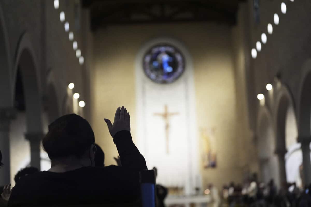 Catholic clergy at immigration court