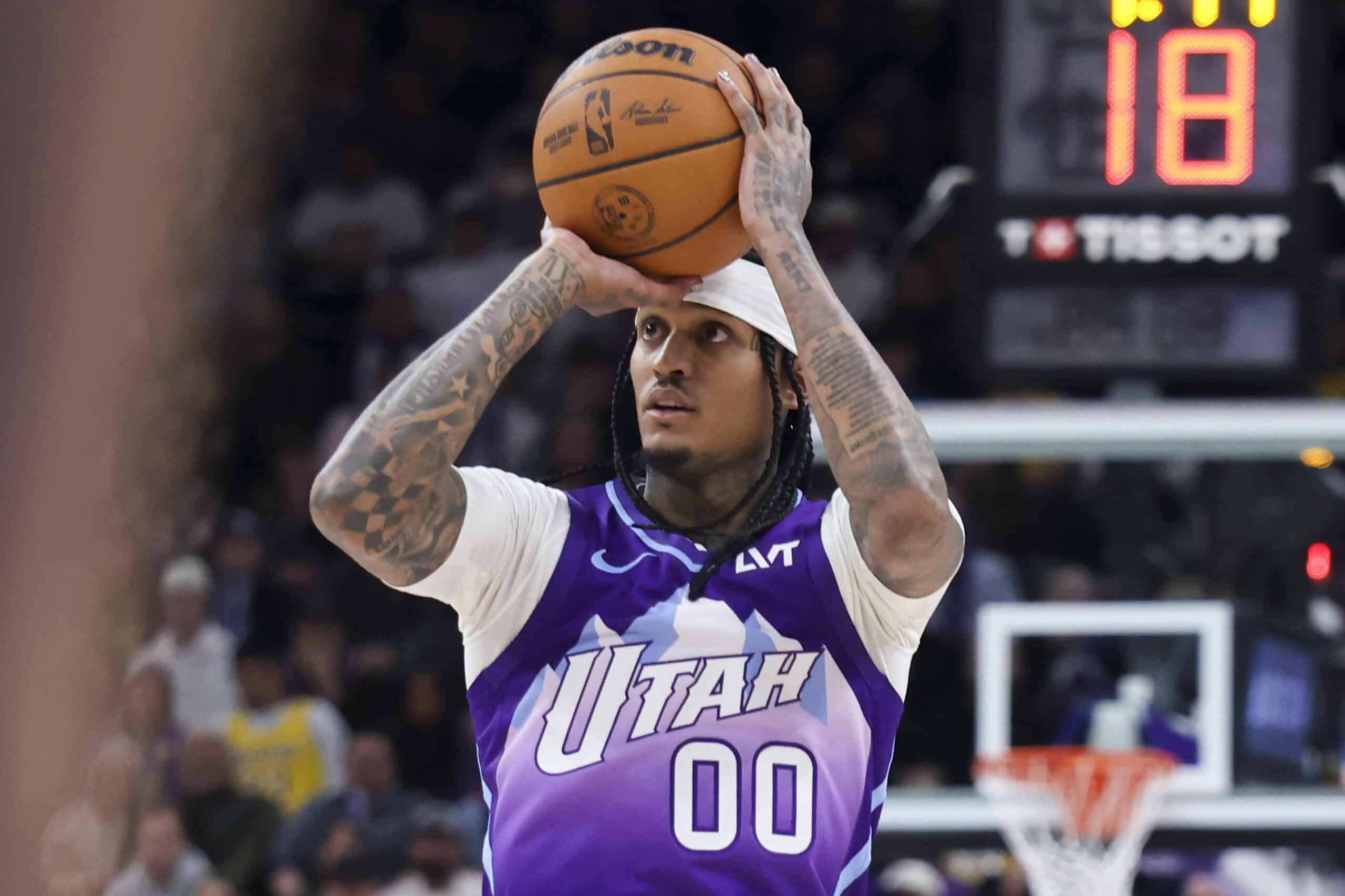 Der philippinisch-amerikanische Jordan Clarkson wird nach der Übernahme ...