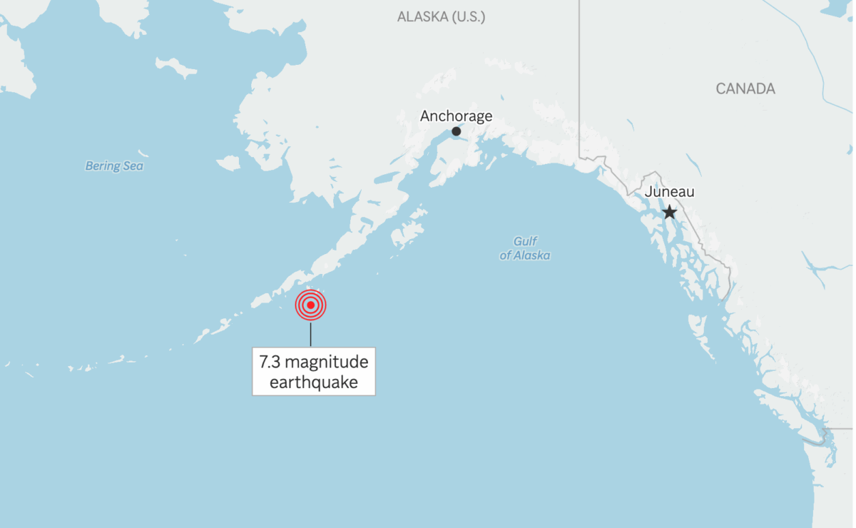 Alaska tsunami