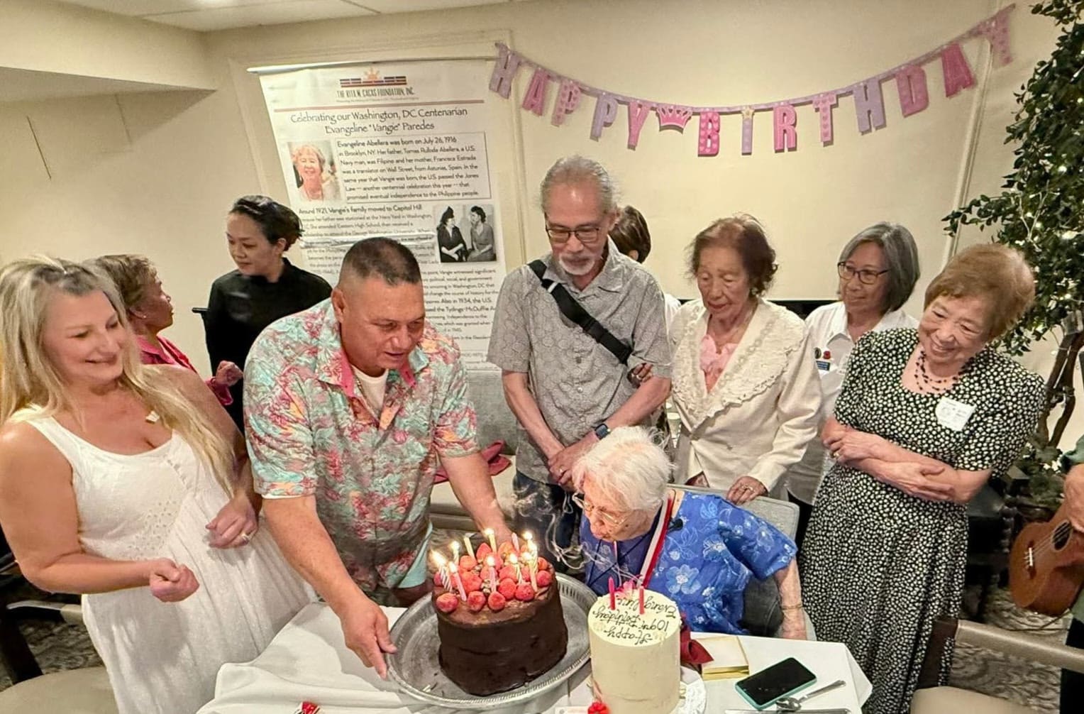 Vngie Paredes 109th birthday