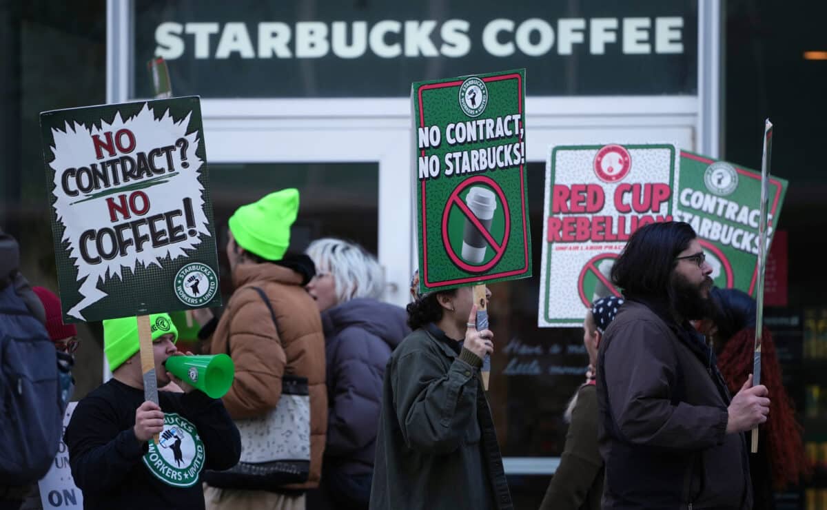 Starbucks strike