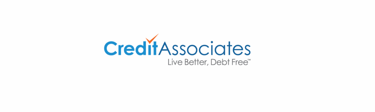CreditAssociates logo with tagline “Live Better, Debt Free.”