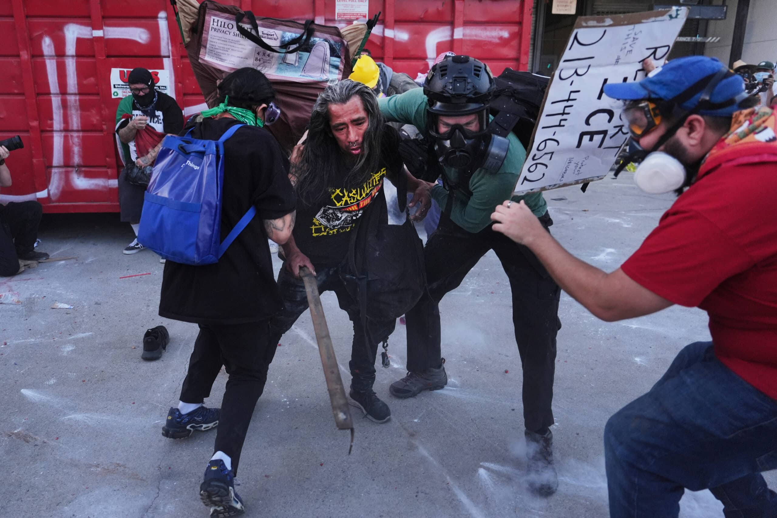 Anti-ICE protests continue after clashes