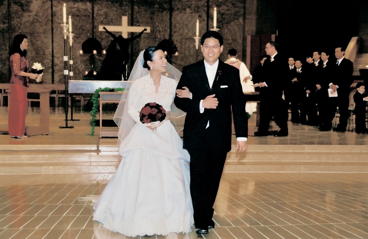 Lea Salonga and Robert Chien wedding