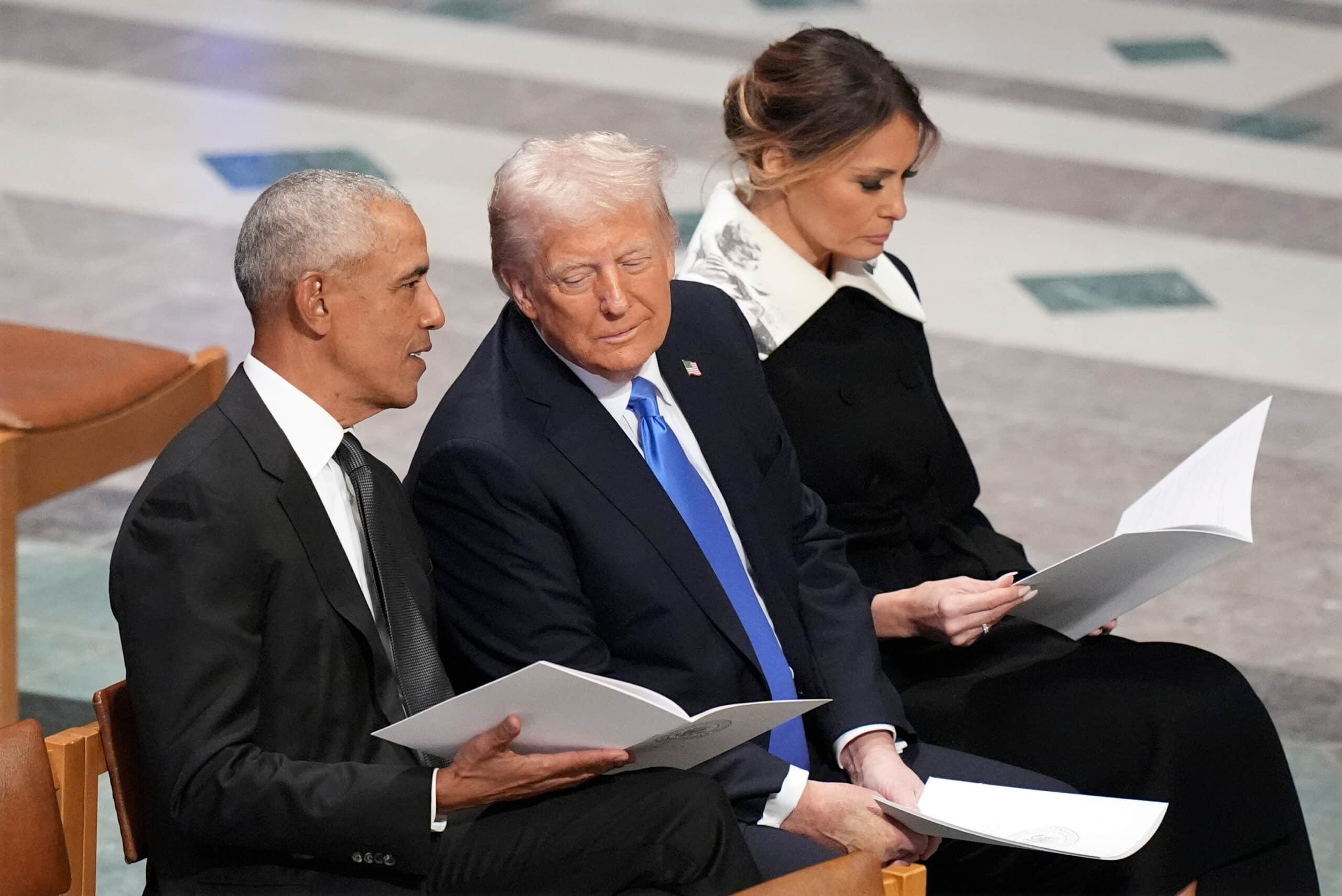 Trump Obama apes