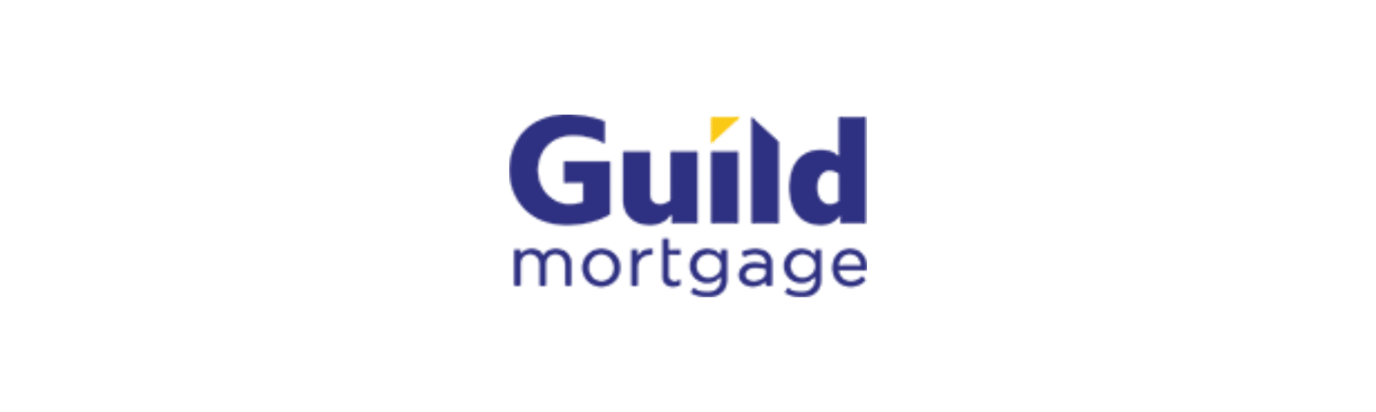 The official Guild Mortgage logo represents the San Diego-based lender that has served homebuyers across 49 states since 1960.