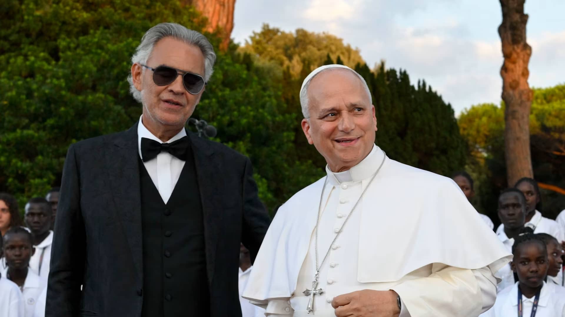 WATCH: Pope attends musical prayer service with Andrea Bocelli