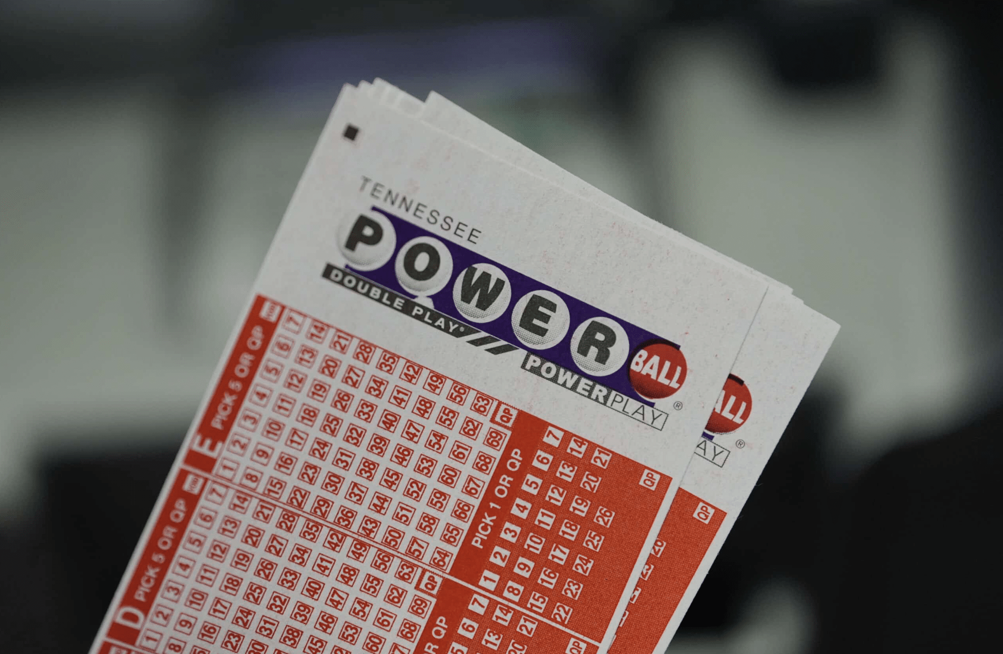 Powerball jackpot, Powerball numbers