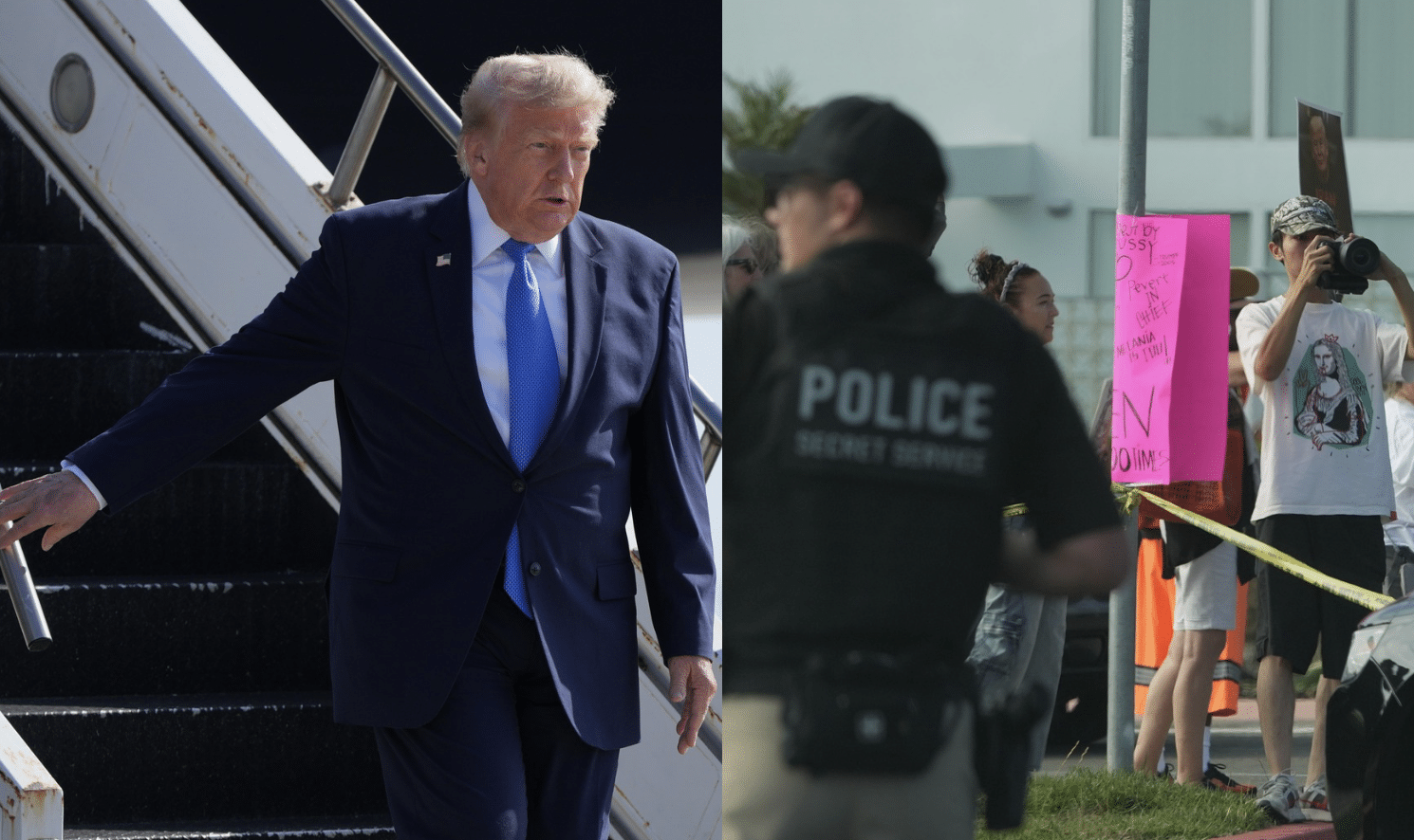 Trump golf course arrest